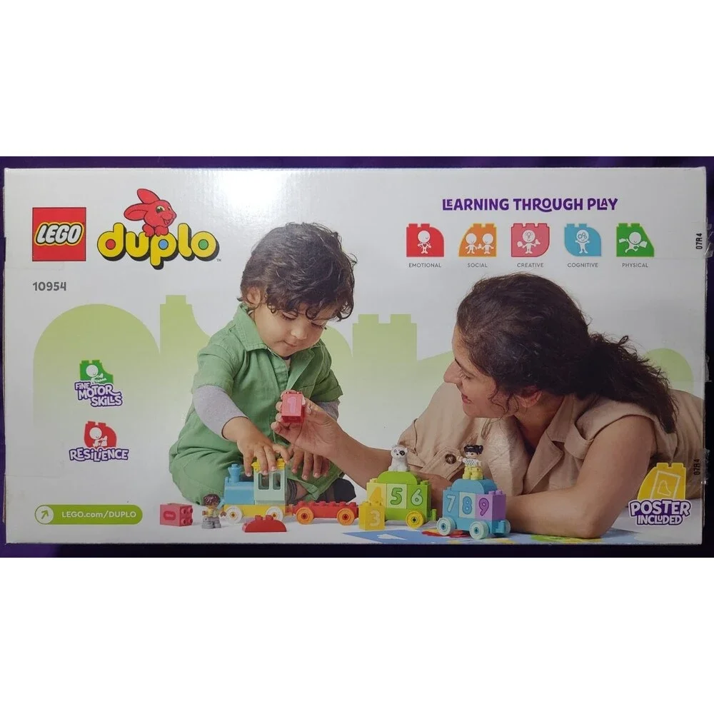 LEGO DUPLO My First Number Train Learn To Count for Toddlers (LEGO 10954) 23 pcs